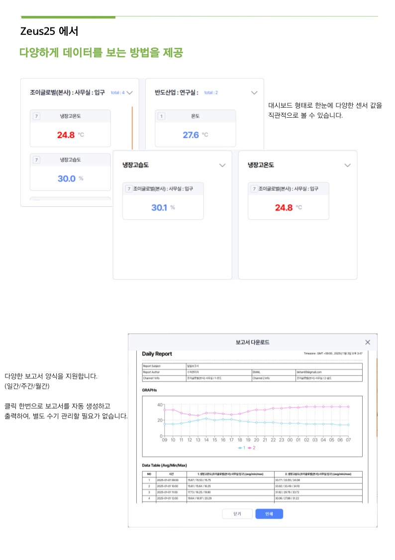알림발송 화면
